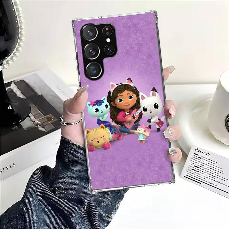 

Cartoon Gabbys Dollhouse Soft Phone Case For Samsung Galaxy S22 S23 S24 S25 Edge S26 Ultra S20 FE S21 Plus + Fundas Coque Galaxy Samsung S26 Ultra