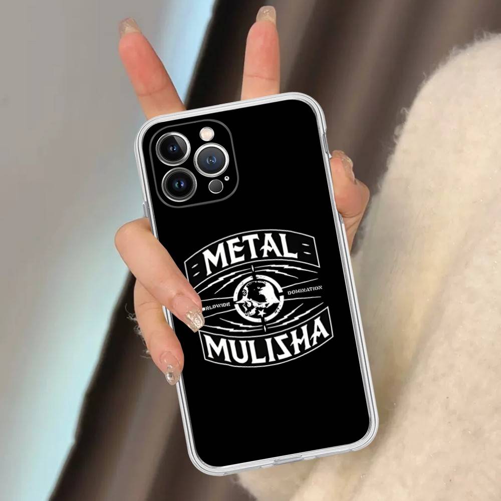 Motocross Metal Mulisha For IPhone 17 16 15 14 13 12 Mini 11 Pro Max Transparent Case