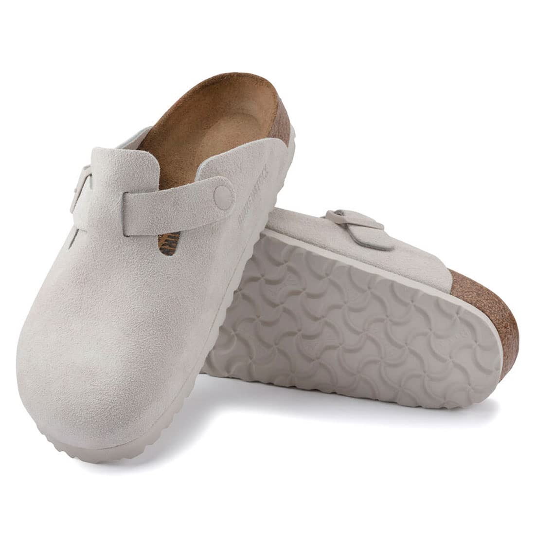

Boston Clog Sabot Sandals Suede Unisex Boston 1024731 Regular [Birkenstock]