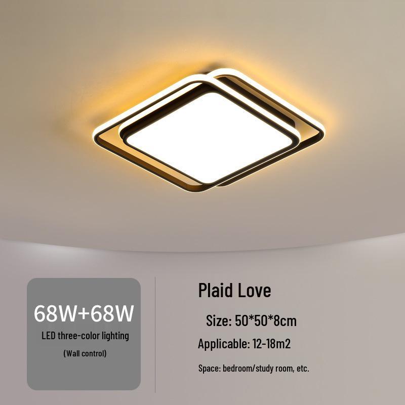 2024 LED Ceiling Light: Modern Minimalist Round Fixture for Bedroom, Living Room, Aisle, Corridor, and Balcony