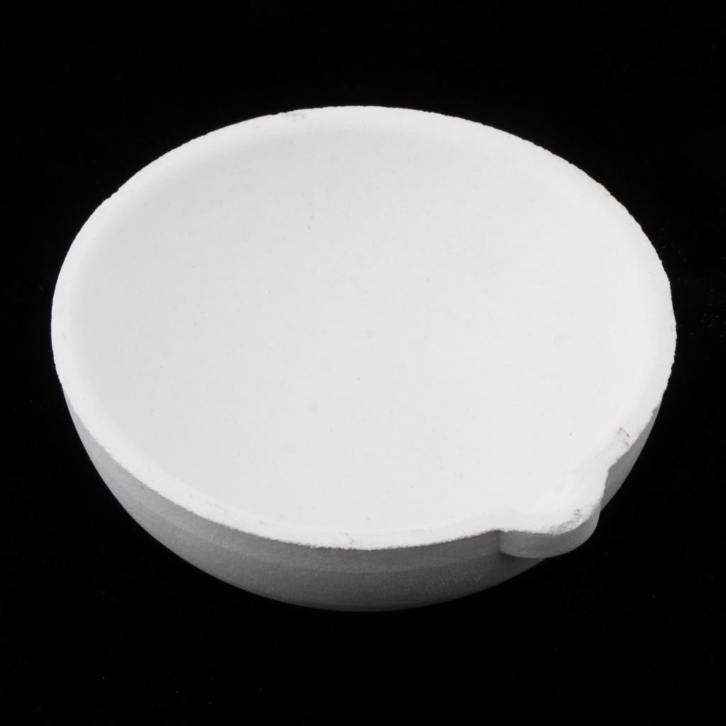 Quartz Crucible Bowl Dish Cup Furnace Melting Casting Refining Gold Silver 500g