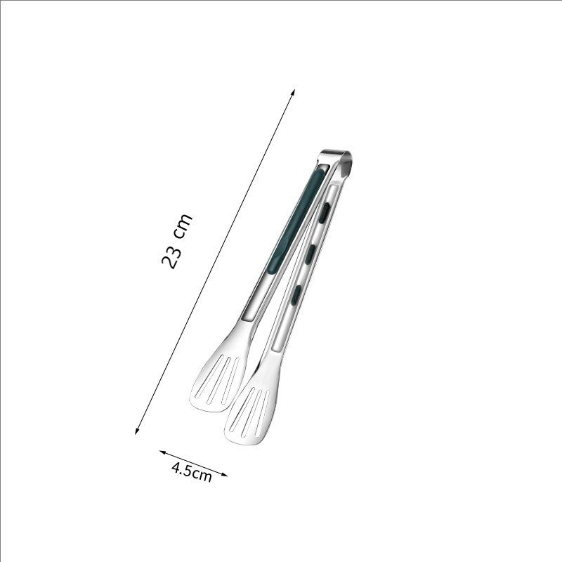 

7/9/12 Inch Non-slip Food Tongs Stainless Steel BBQ Meat Salad Bread Clip Tong Barbecue Grill Buffet Clamp Kitchen Cooking Tools