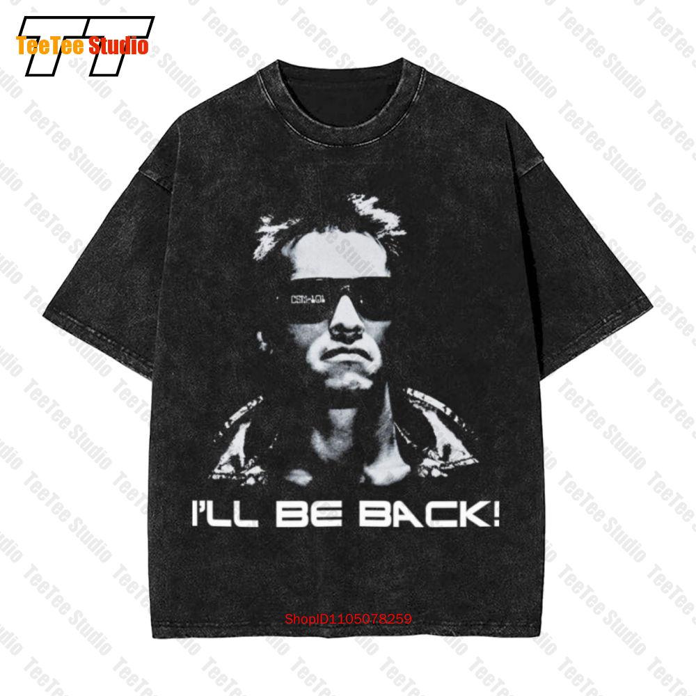 Terminator Ill Be Back American Classics Vintage Oversized TShirt V S