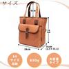 Casual Lightweight Tote A4 Shoulder Made In Traditional Japanese Persimmon Canvas Multiple Toyooka Perfect Gift for Birthday [creare Kiki] Men's Bag,