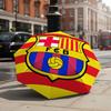 1 PC Automatic Folding Umbrella-Barcelona Football Club Pattern, Portable & Foldable Design with 8 Ribs, Christmas Birthday Gifts