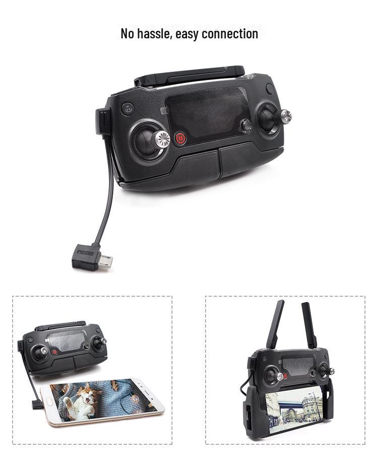 DJI Pro Air Remote Adapter: Forward/Reverse USB Data Cable (Universal)