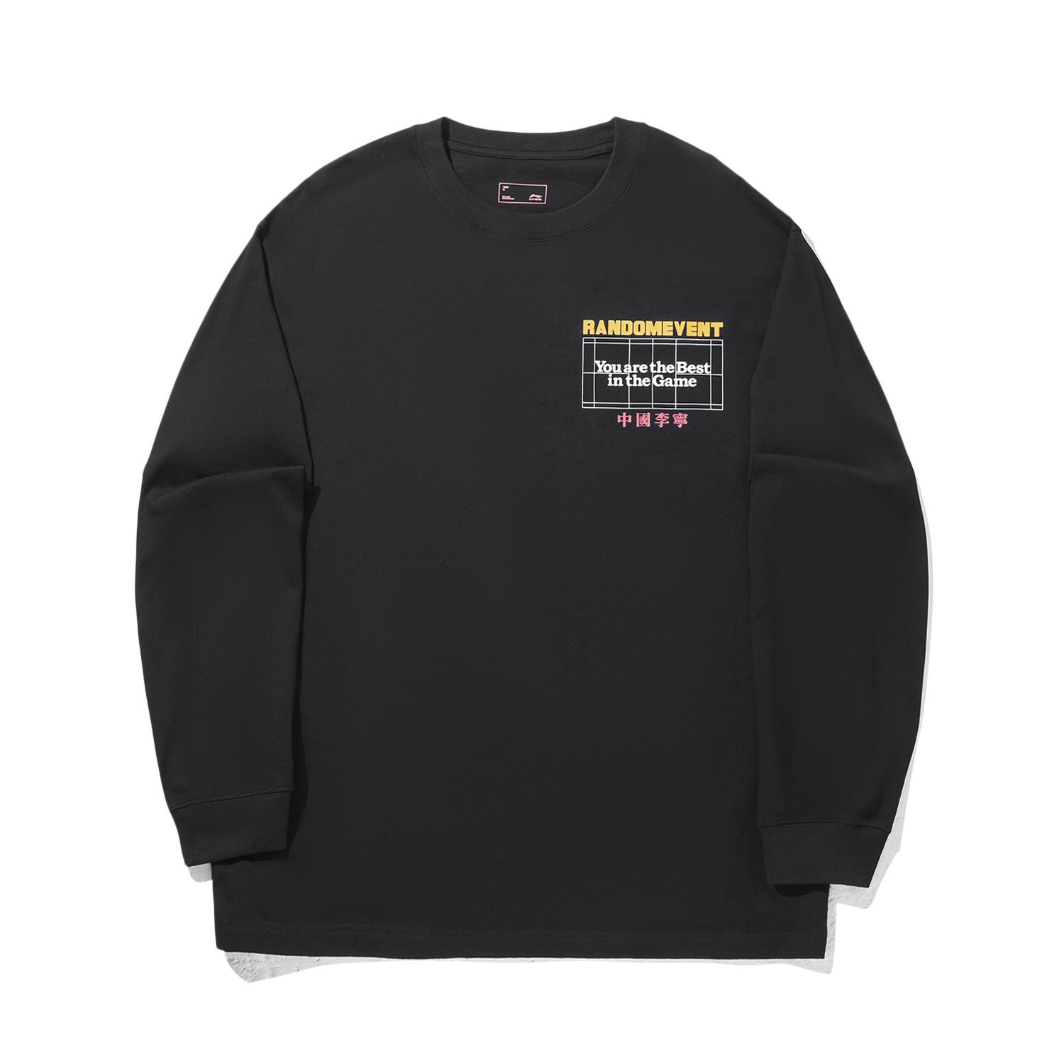 

Li Ning RDET Коллаборация Повседневная Универсальная Футболка с Длинным Рукавом Мужские Топы AHSVE75-2 M