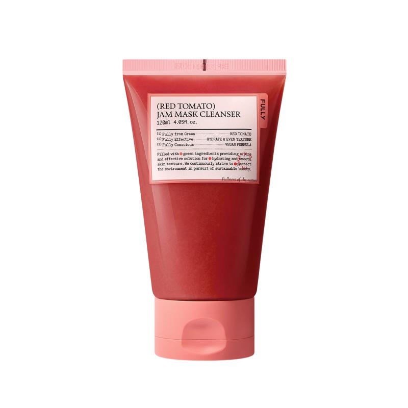 Fully Red Tomato Jam Pack Cleanser Brightening Pore Care Wash 120ml