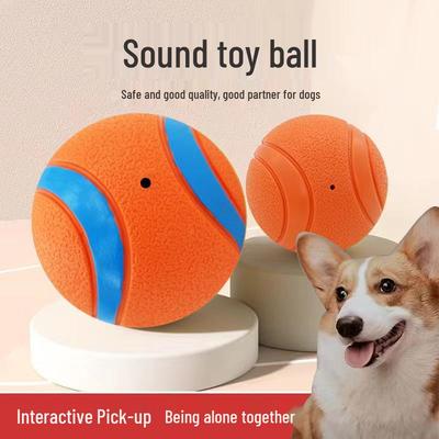 Jouets pour Chien Balles en Caoutchouc Indestructibles pour Chiots - Balle Molaire pour Animaux de Compagnie