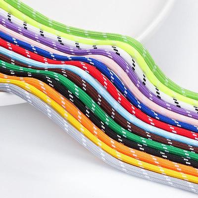 5mm Kolorowy Pleciony Nylonowy Sznurek DIY Spersonalizowana Smycz Ręczna do Telefonu lub Torby - Modny Akcesorium Sznurek