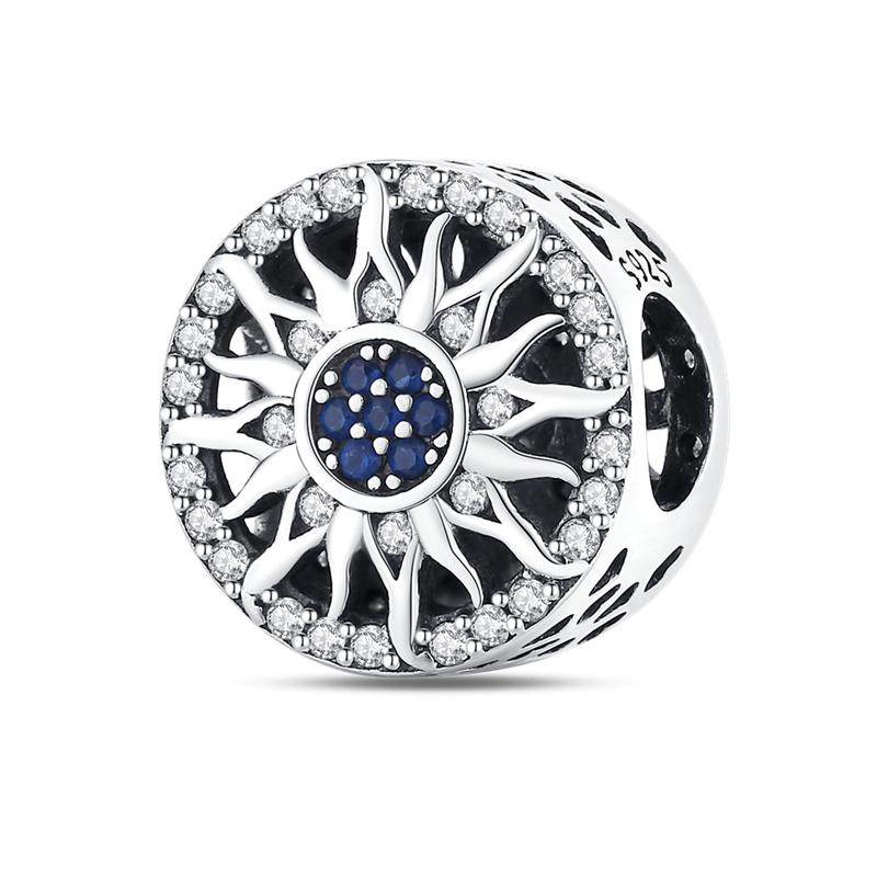 Luxury Oblate Evil Eye Galaxy Hummingbird Charms Beads For Original 3Mm Bracelets Bangle Make Diy For Women Jewelry Gift