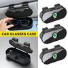 For Car Sun Visor Glasses Box Anti-scratch Protection Box Octavia Superb RAPID FABIA KAMIQ KAROQ KODIAQ YETI Xknp33