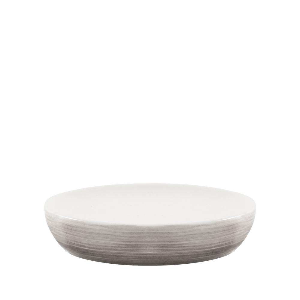 AWD INTERIOR Jang 1462 light gray ceramic soap dish