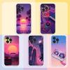 Vaporwave Aesthetic Phone Case For iPhone17,16,15,14,13,12,11,Pro,Xs,Max,Mini,Plus Antislip Shockproof Hard