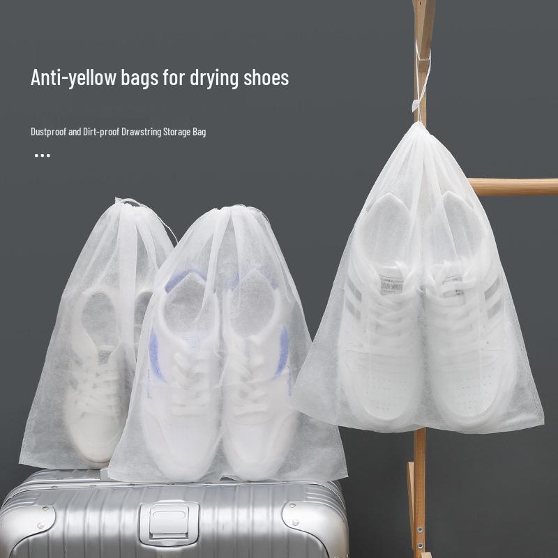 Thickened Non-Woven Shoe Storage Bag: Dustproof Anti-Yellow Cover for Shoes and Boots