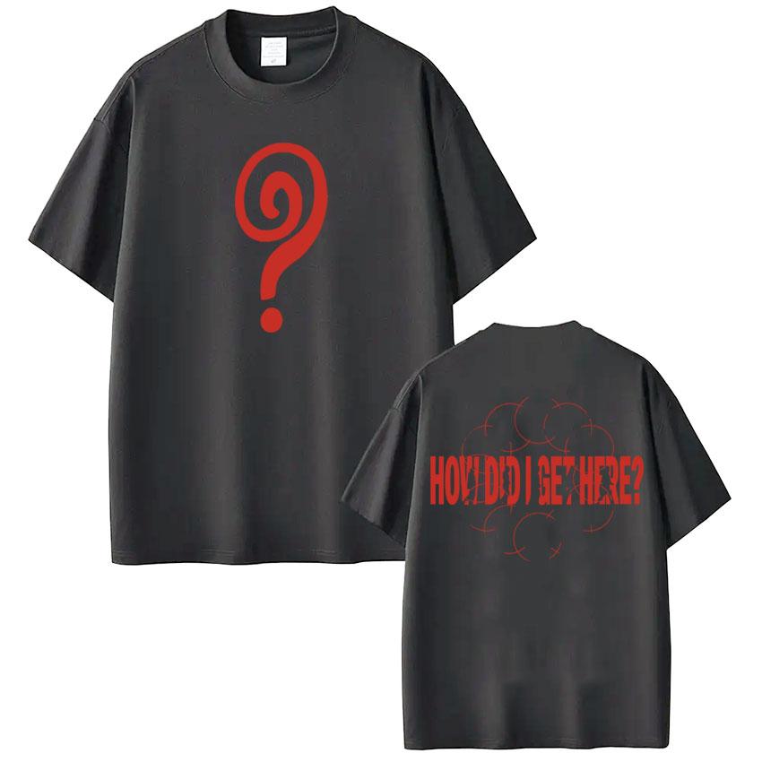 Singer Louis Tomlinson How Did I Get Here Tour 2026 Print Tshirt Unisex Women Hiphop Tshirt Loose Casual Cottonshirs Fan Gifts