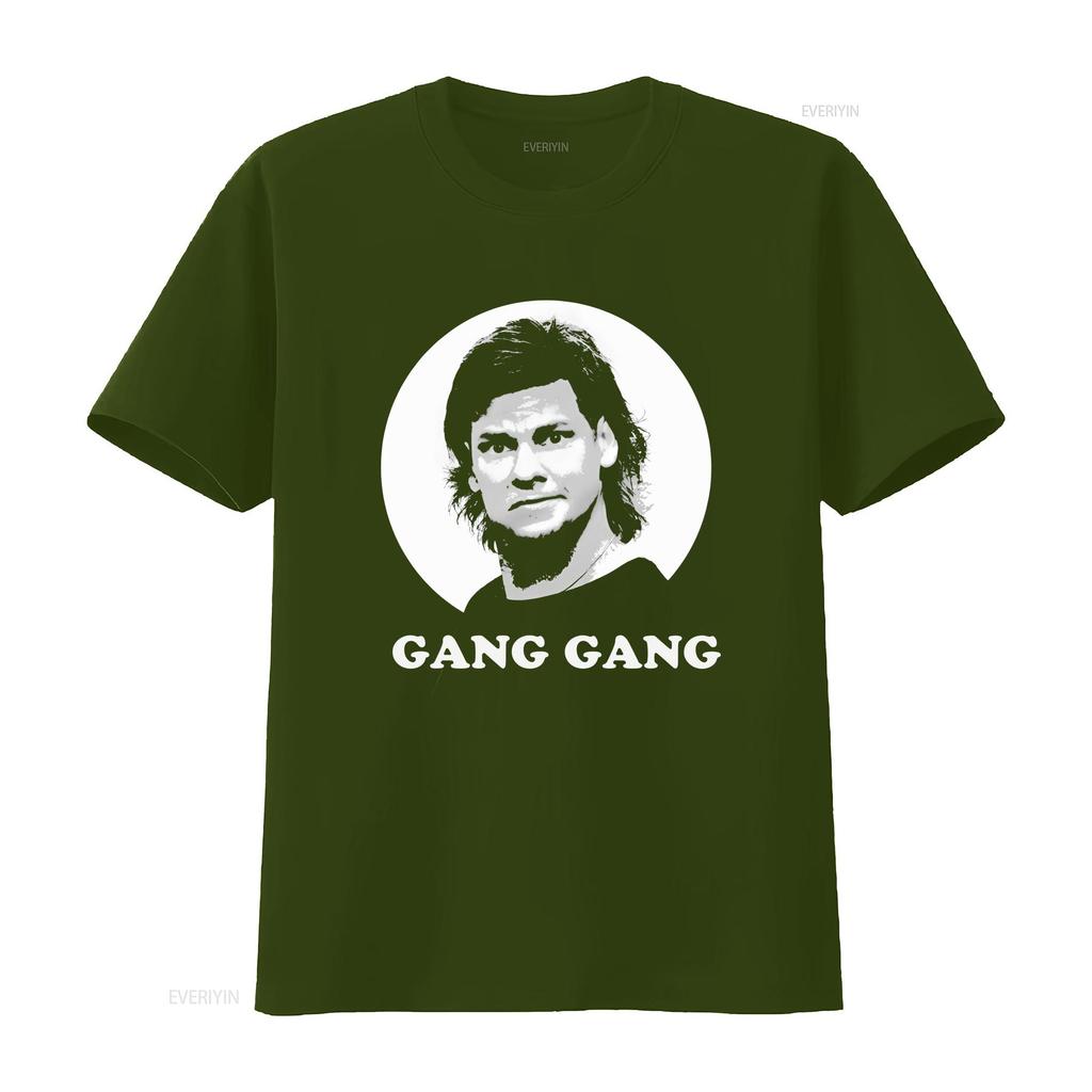 GANG Theo Von Fan Art T Shirt Vintage Washed Graphic Streetwear Unisex Versatile Homme Top For Everyday Wear Slightly Stylish