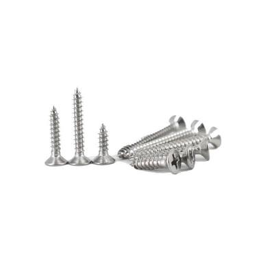 304 Stainless Steel Phillips Flat Head Self-Tapping Screws