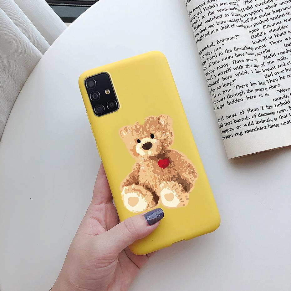 For Samsung Galaxy M31S Case Silicone Soft Protective Shockproof Cover for Samsung M31S M31 S M317F 6.5" Phone Back Cover Cases