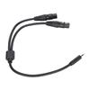 JORINDO Dual XLR Buchse auf 3,5 mm 18 Zoll Stecker Klinkenkabel YSplitter Adapter Patchkabel