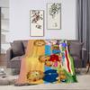 Cartoon D-Daniel Tigers Neighborhood Blanket Blanket for Couch Sofa Travel Home Picni Flannel Blanket Birthday Gift Warm