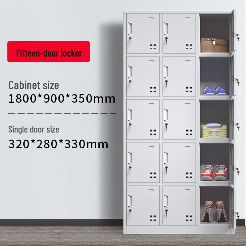 WEZHO 18-Door Steel Locker