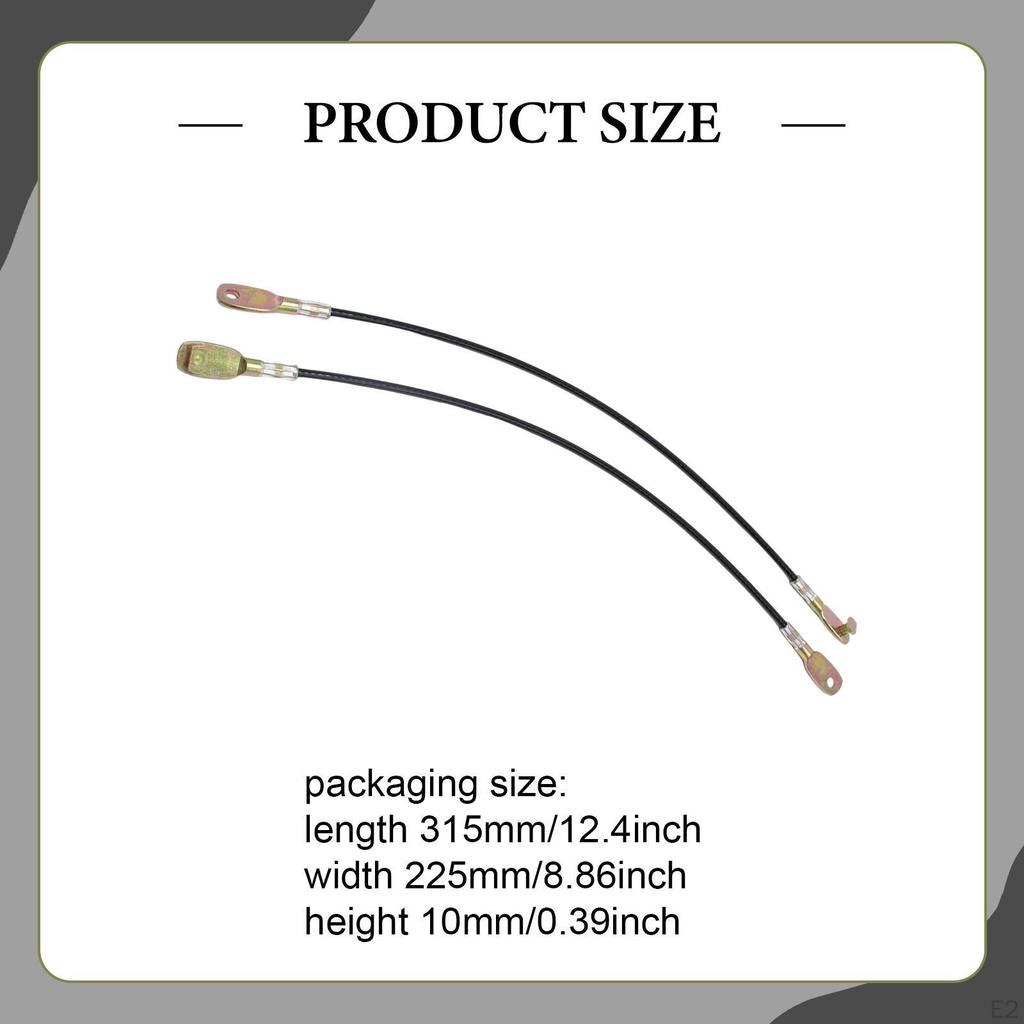 1 Pair Tailgate Cables Byc500070 for Defender Auto Parts Wire Rope Professional Rear Lift