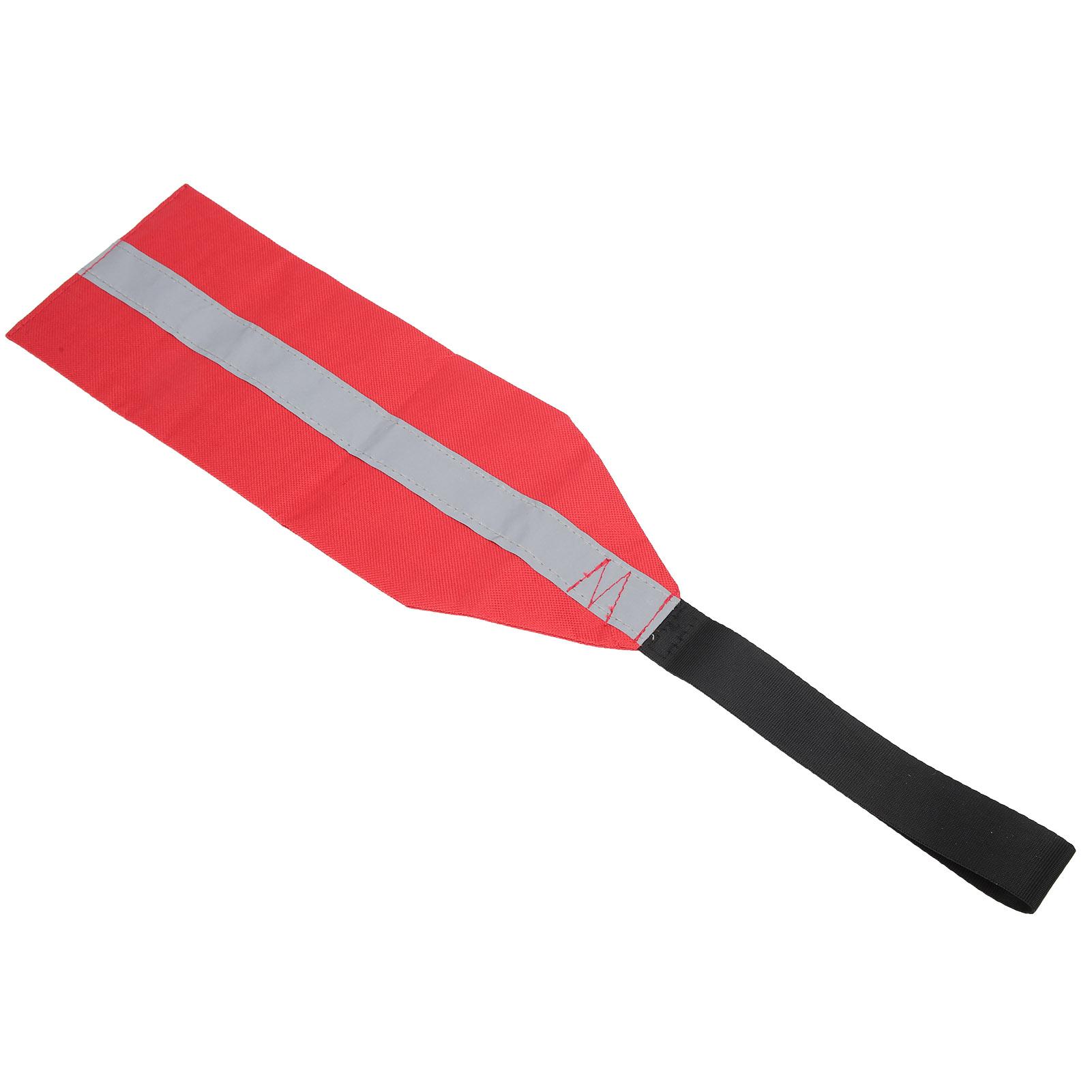 

Красный флаг безопасности для каяков из ткани Оксфорд, предупреждающий флаг для байдарок, каноэ, оборудования