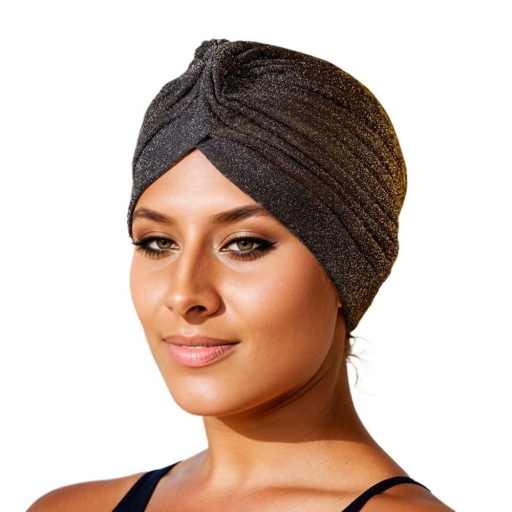 Elastic Twist Knot Turban Hat Wrap Style Cancer Chemo Hat New Islamic Headband  Women Headwear