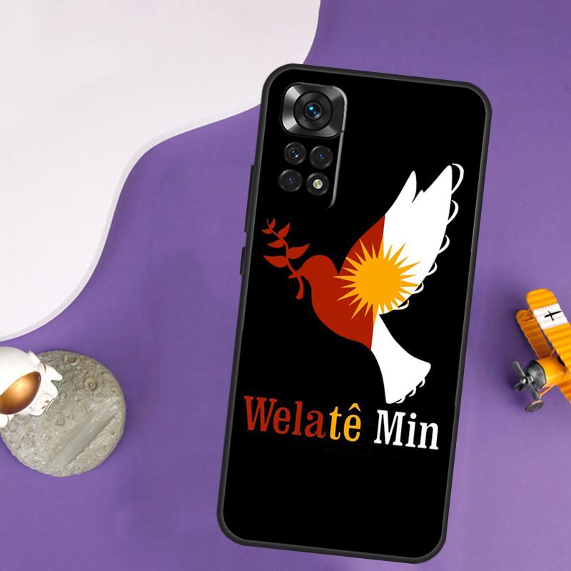 Yazidi Flag Ezidxan Case For Xiaomi Redmi Note 13 Pro 14 12 9 10 11 Pro 10S 11S 12S Redmi 14C 13C 10C 12C Cover