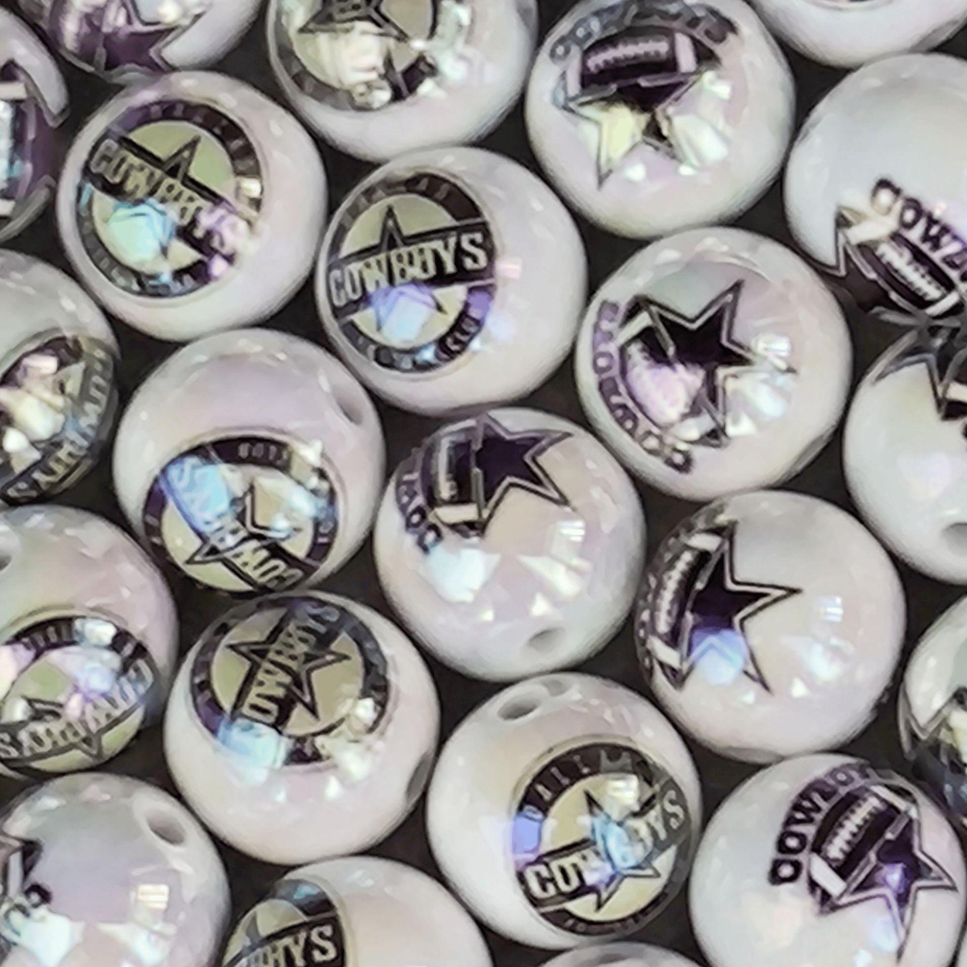 Dallas Cowboys Acrylic Beads DIY Pen Accessories