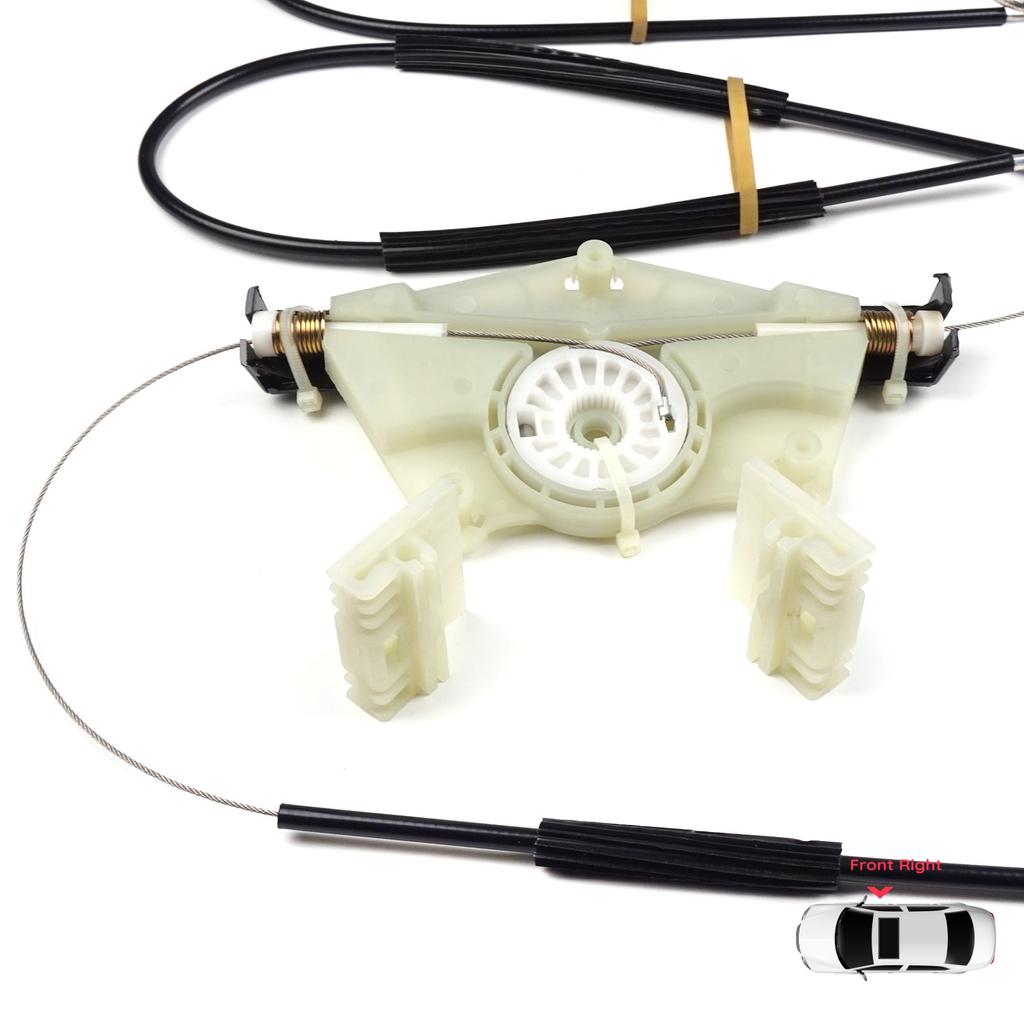 BWR325 Window Regulator Repair Kit Front Right Door for  A4 B6 8E2 8E5 B7 8EC 8ED Seat Exeo 3R2 3R5 4/5 Door 8E0837462