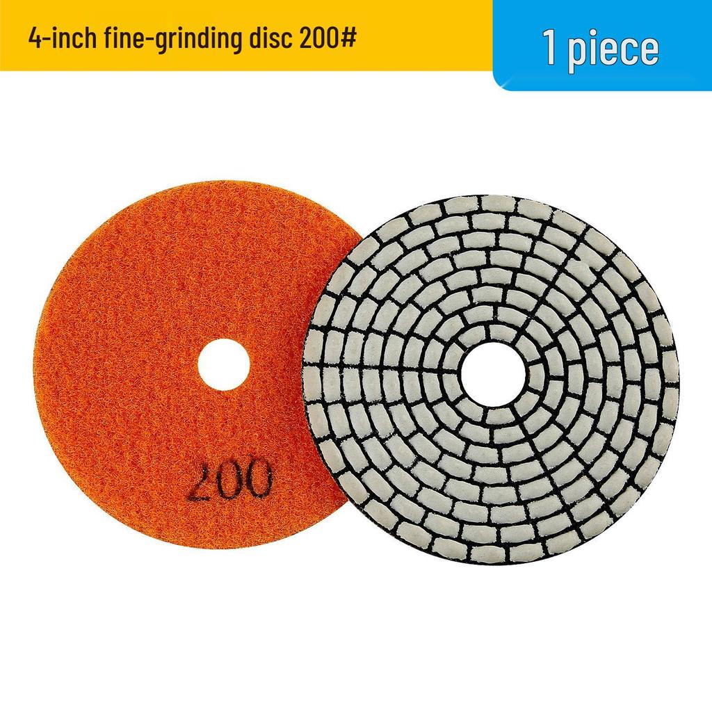4-inch Diamond Dry Polishing Disc for Granite and Marble Renovation