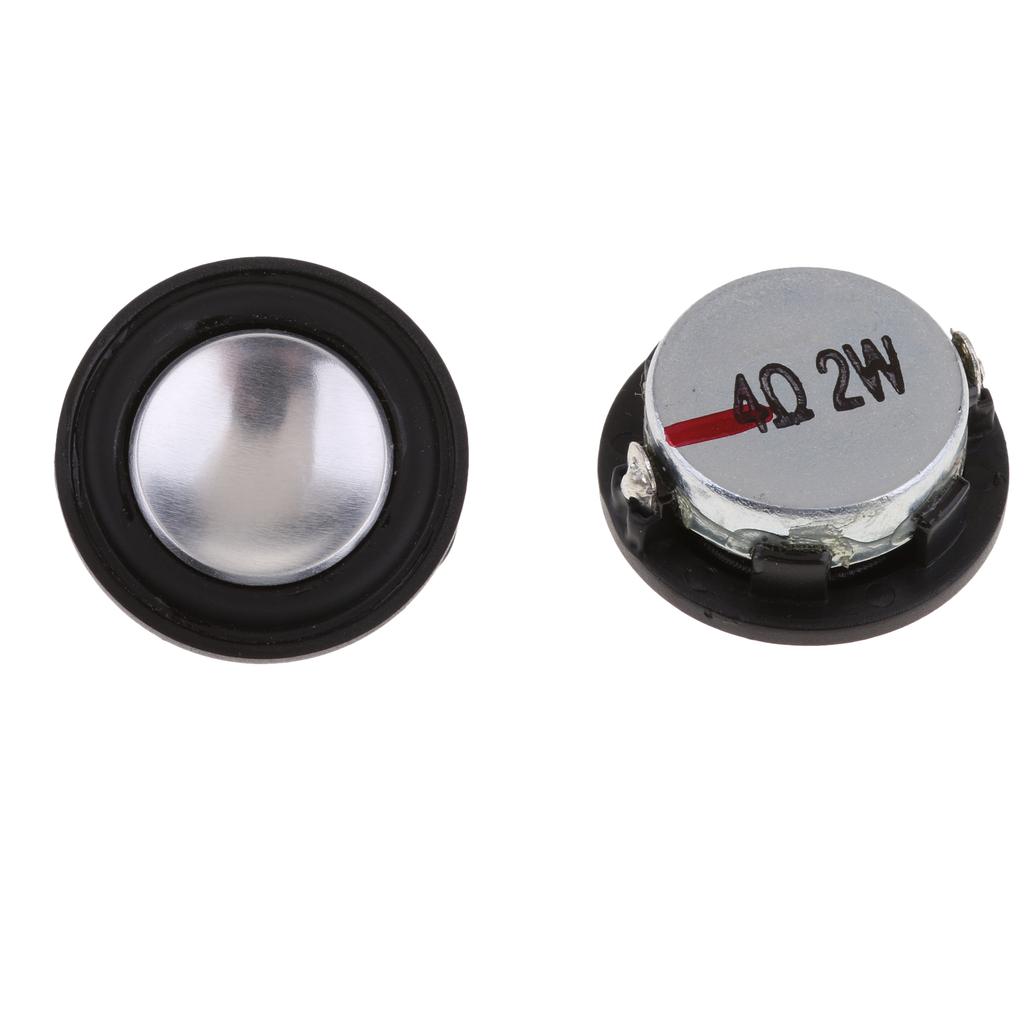 28mm 2W Stereo Audio Speaker 1/" 4Ohm Full-range DIY Loudspeaker 5pcs