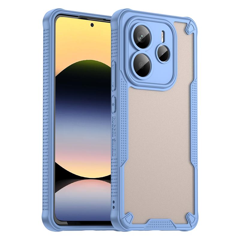 Translucent Phone Case For Xiaomi Redmi Note 14 5G Matte Armor Back Cover For Redmi Note 14 Case Cover For Redmi Note 14 5G Case
