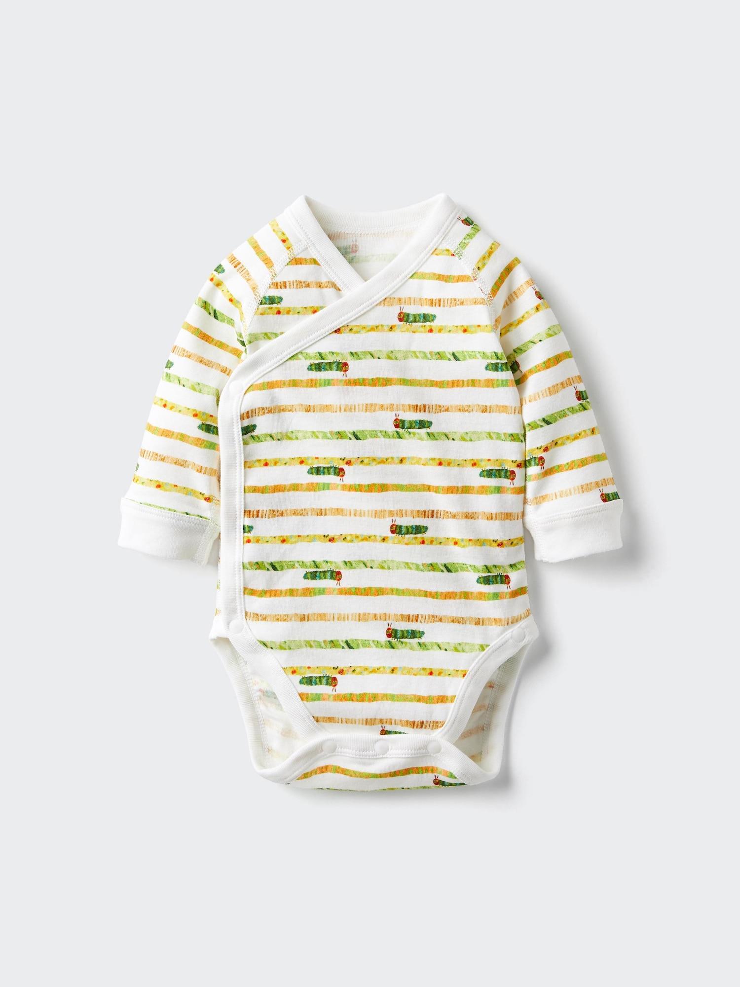 

Uniqlo Боди Bn Picture Book с длинным рукавом B 60см 01 OFF WHITE/BABY 60