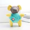 Plush Animal Shape Pet Toy - Molar Chew Resistant Dog Cat Toy, Soft Non-Toxic Interactive Pet Chewing Toy for Puppies