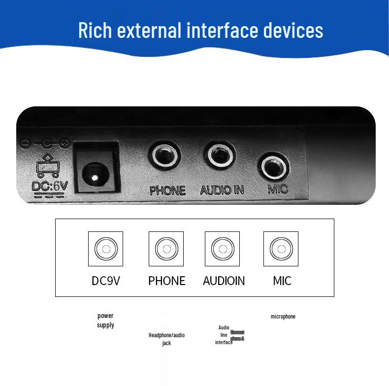 61-Key Children's Electronic Keyboard - Early Education Puzzle Toy for Ages 3-8