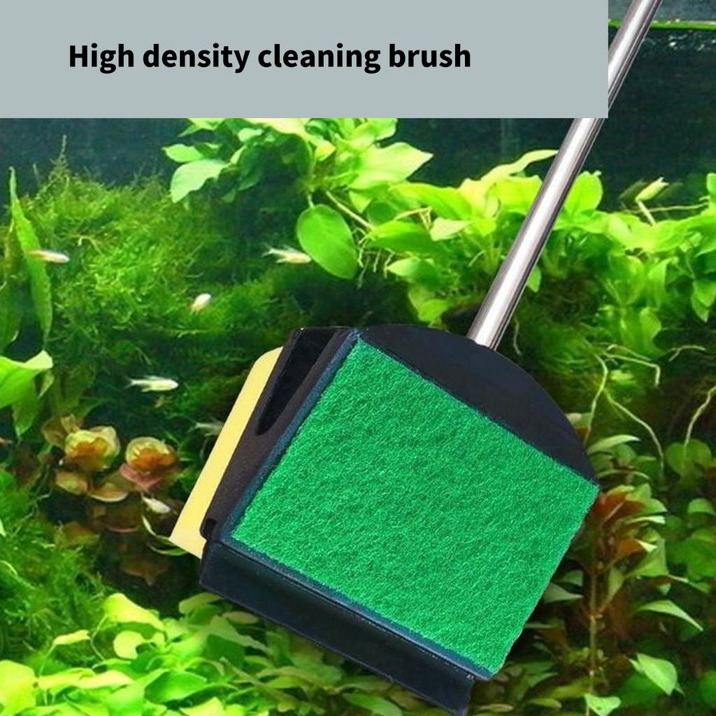 Cleaning Brush for Aquarium Cleaner Tool Glass Algae Scrapers Tool Fish Tanks Cleaner Tool Window Cleaning