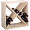 Casier À Bouteilles De Vin Cube Croix Bois Zeller