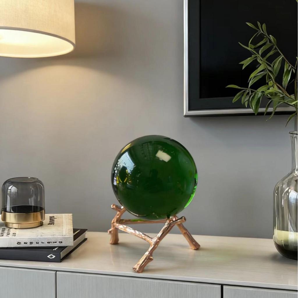 Elegant Colored Crystal Ornament for Living Room or Bedroom