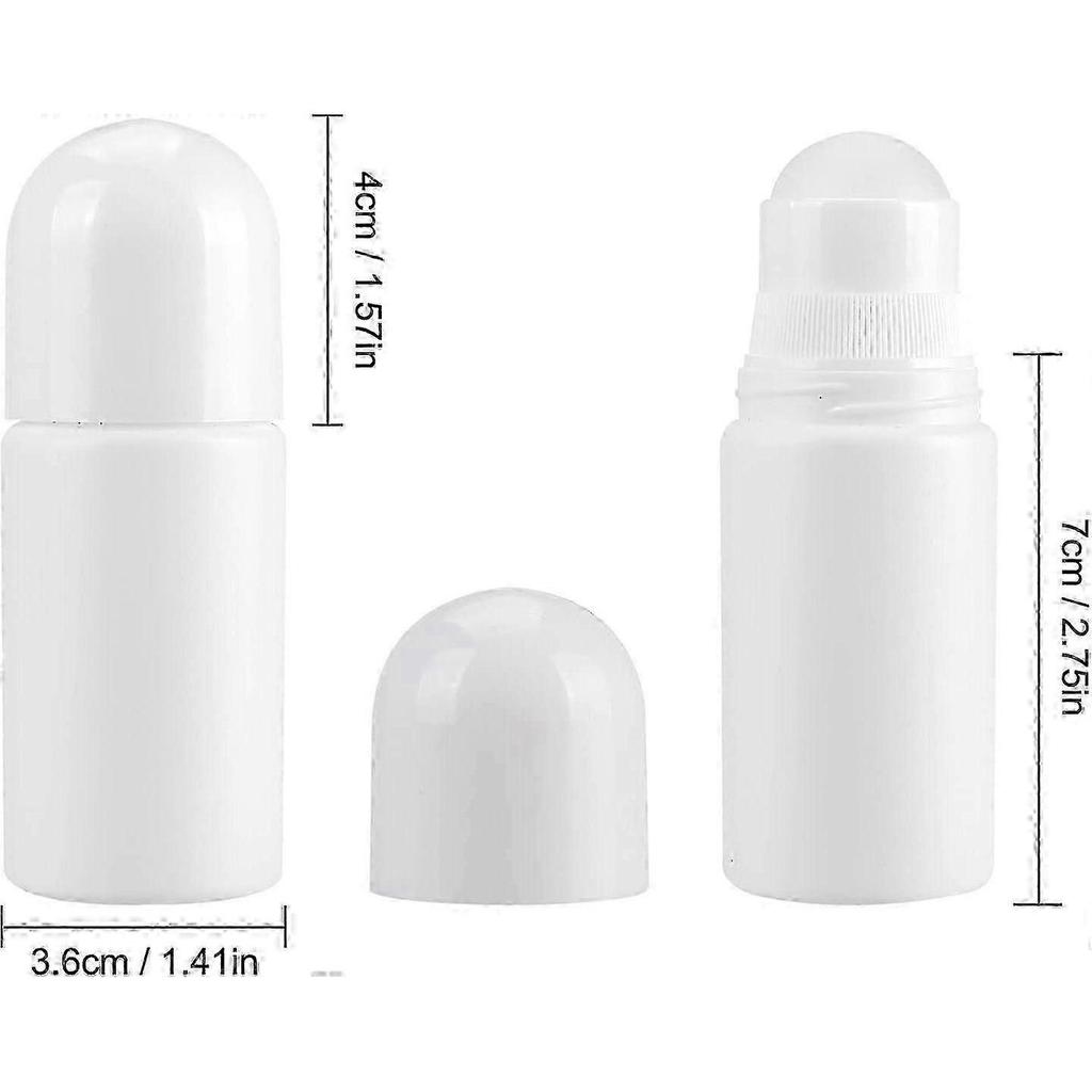 10Pcs Empty Roll On Bottles Deodorant Container