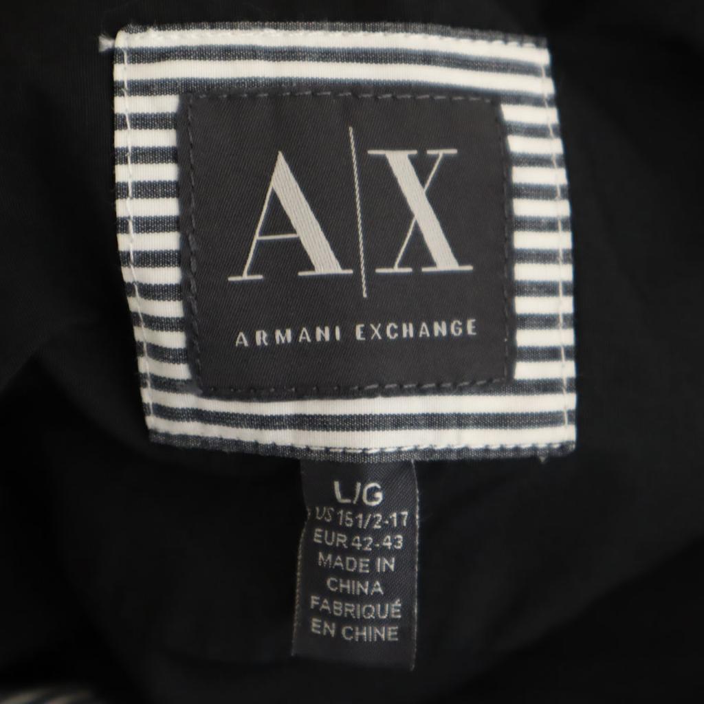 Armani Exchange Long Sleeve Shirt L Black Men's Used