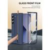 Original Hign Quality Hinge Case For Samsung Galaxy Z Fold 7 6 5 4 3 Touch Pen + Tempered Glass Film Protect Fold Kickstand Case