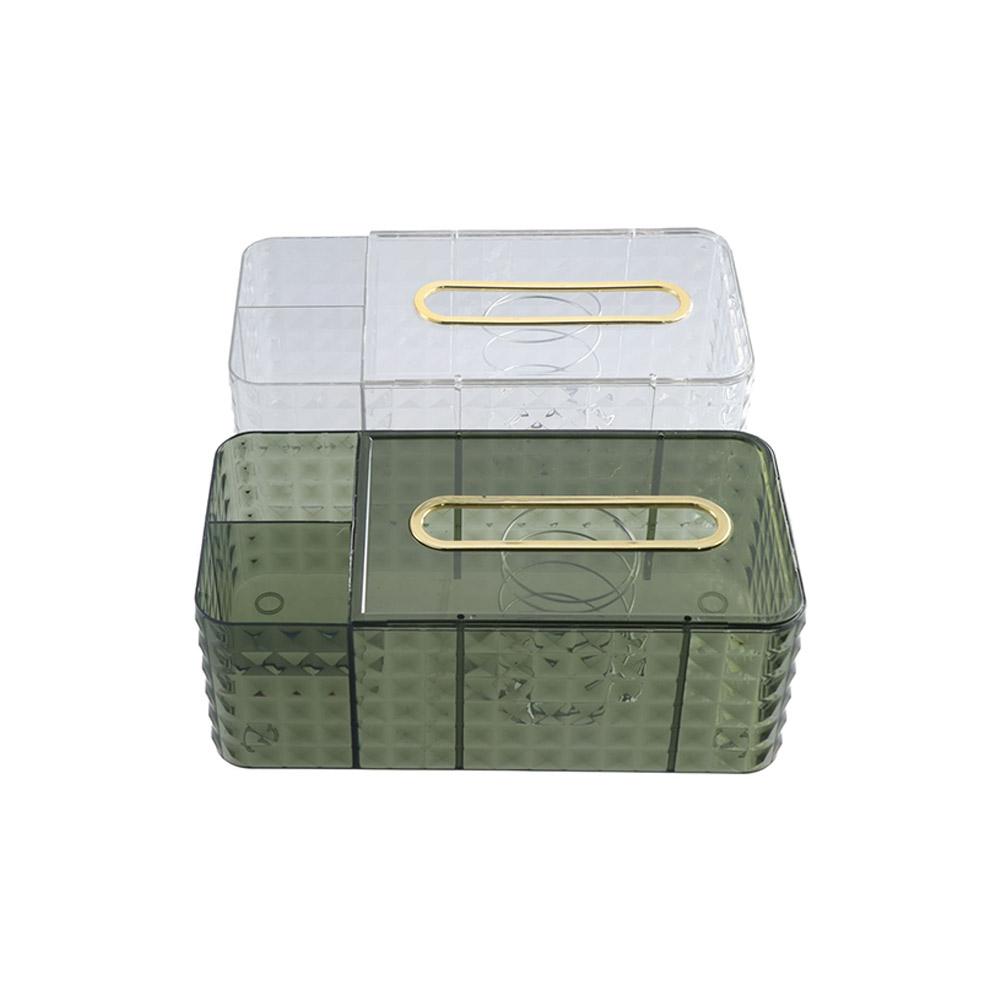 Removable for Kitchen Bathroom Crystal Napkin Holders Tissue Case Paper Towel Holder Tissue Box