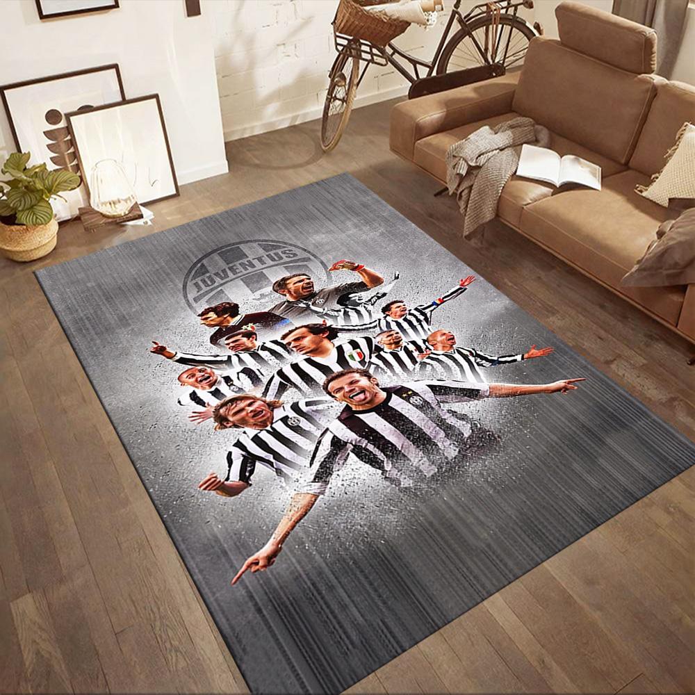 Juventus Floor Mat Perfect For Game Room Balcony Outdoor Foyer Antislip Rug Office Home Decor Gift For Festivals