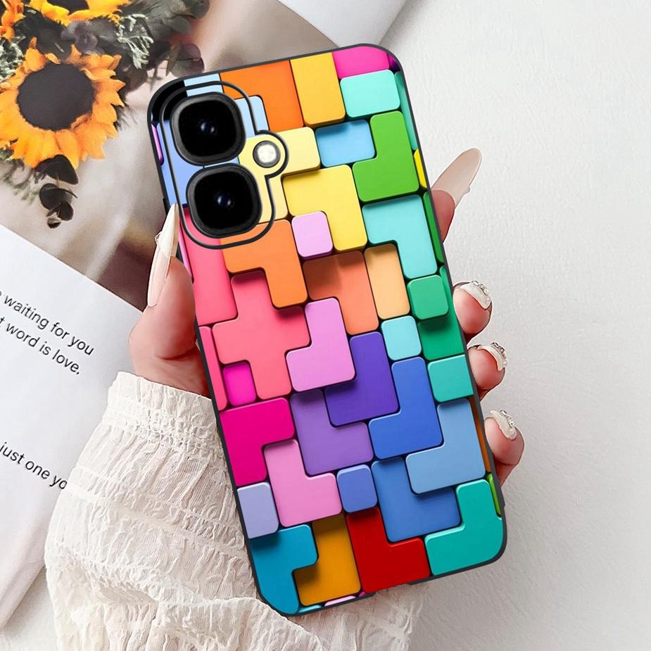 

For Infinix Smart 10 4G Case X6725 Stylish Painted Cover Soft Silicone Phone Case For Infinix Smart 10 Plus X6725B Smart10 Shell Smart 10 Plus X6725B
