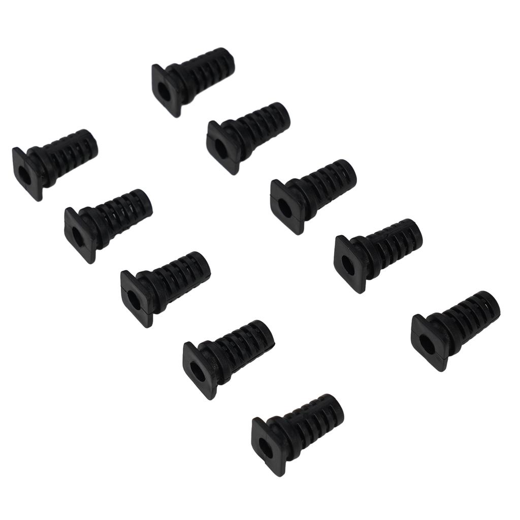 10pcs Cable Gland Connector Rubber Cable Sleeve Strain Relief Cord For Aviation Plugs Electric Tools Protection Wire Cover