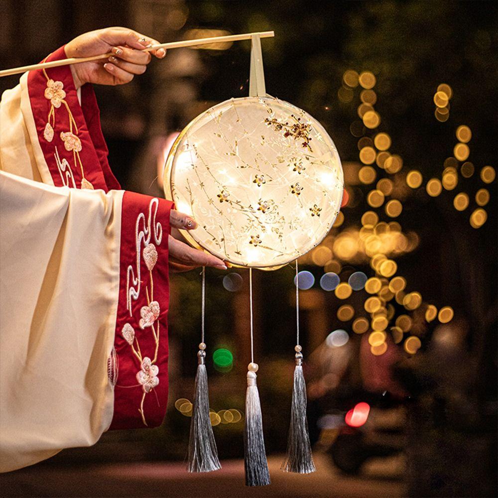

Ручной работы середины осени фонарь DIY материалы китайский стиль портативное украшение дома