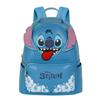 Zaino Urbano Alla Moda Lilo E Stitch Disney Blu 25X29X16 Cm